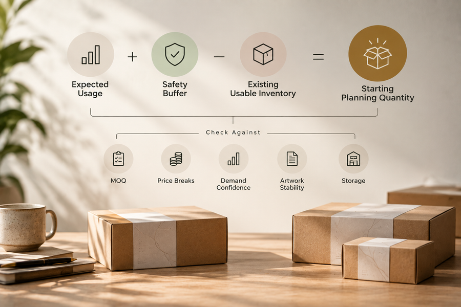 How Much Custom Packaging Should I Order? A Practical Guide