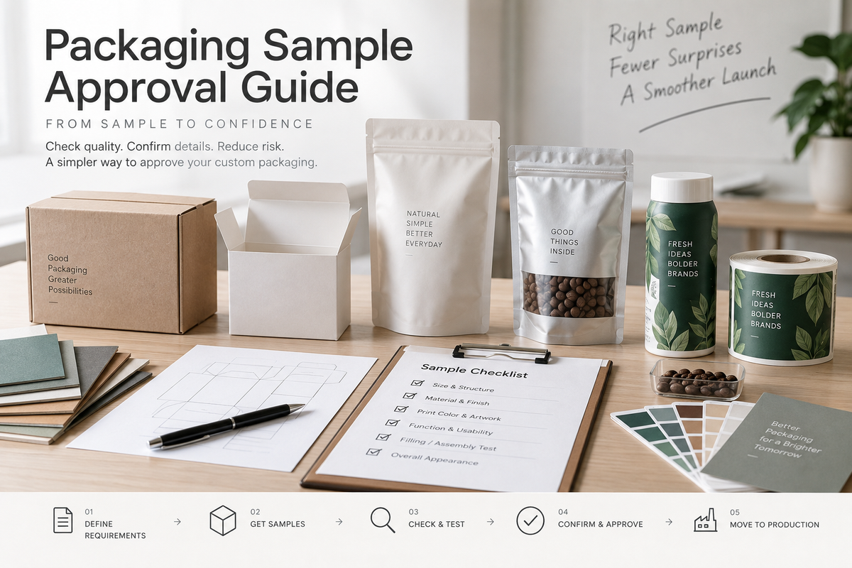Custom Packaging Sample Approval Checklist: What to Check Before Mass Production