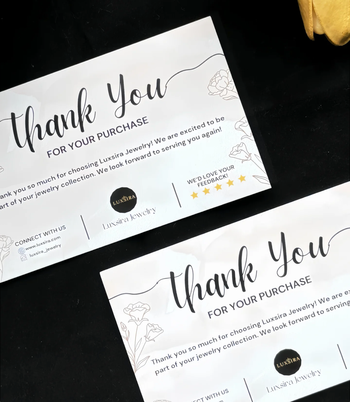 Custom Thank You Cards