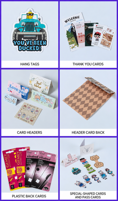 Custom Insert Cards