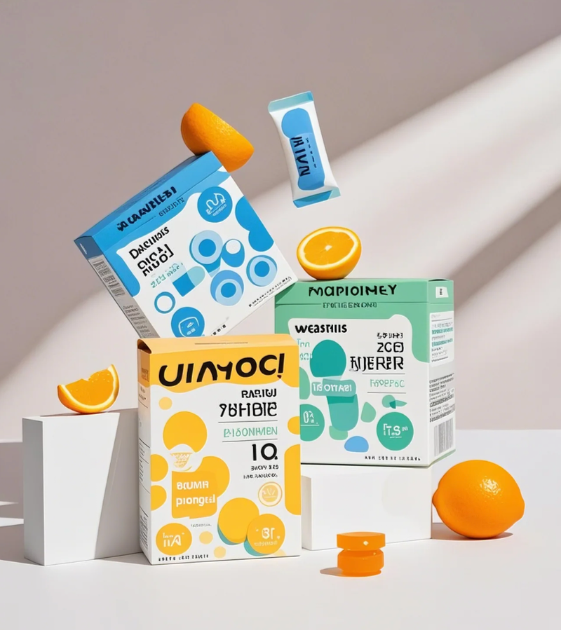 Custom Supplement Packaging Boxes