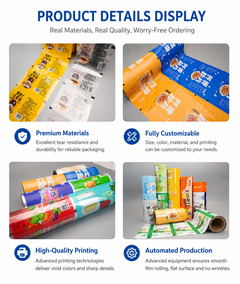 Custom Printed Roll Film