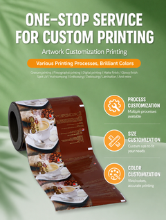 Custom Printed Roll Film