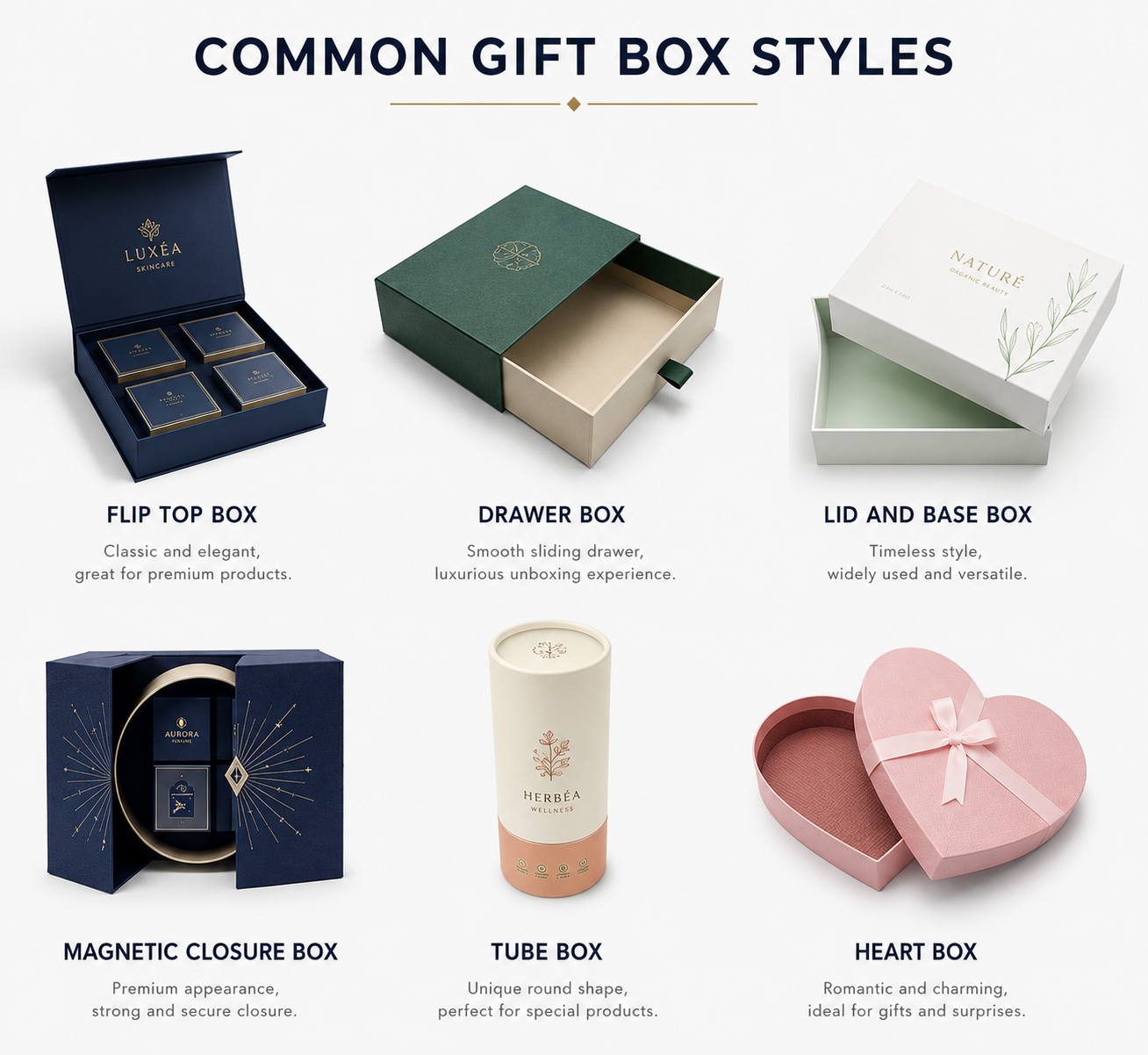 Custom Rigid Gift Boxes