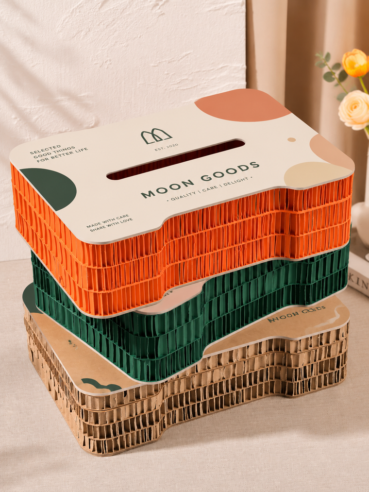 Custom Honeycomb Paperboard Packaging｜ Environmental protection｜low carbon packaging boxes