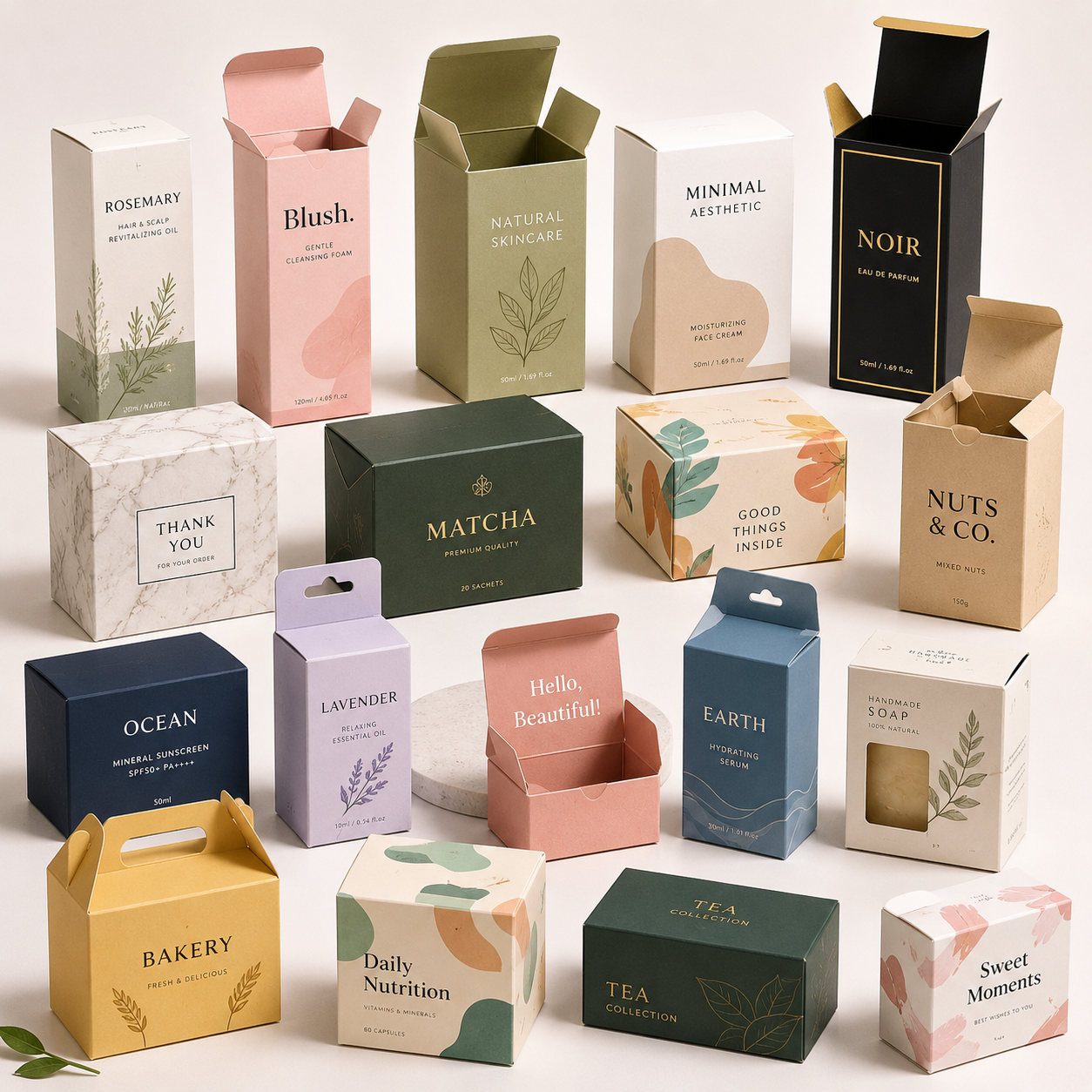 Custom Folding Carton Boxes