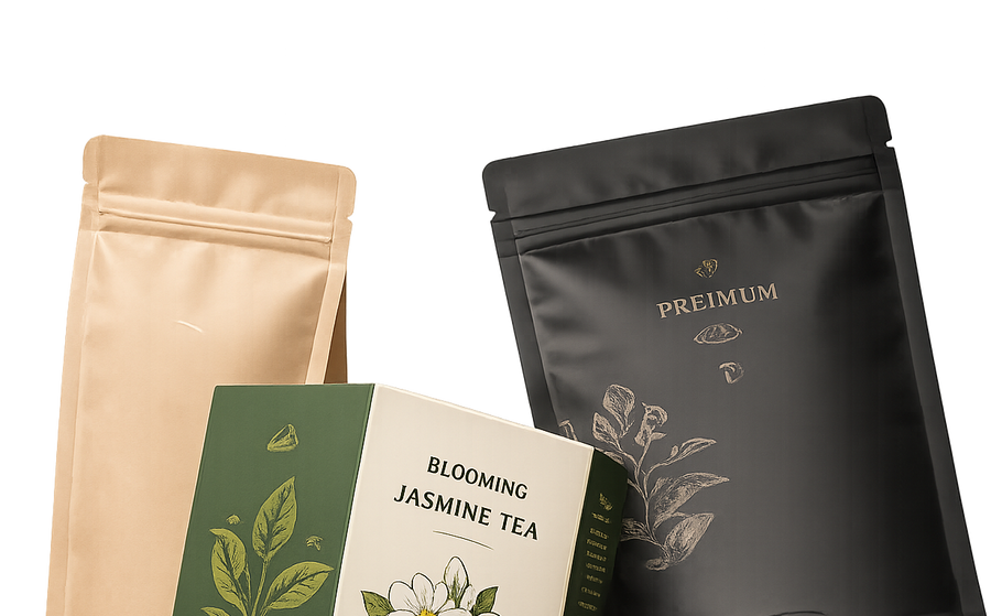 Custom Coffee & Tea Packaging for Your Brand